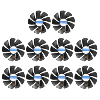 HFES 10X 95Mm CF1015H12D DC12V Video Card Cooler Cooling Fan Replace For Sapphire NITRO RX480 8G RX 470 4G GDDR5 RX570