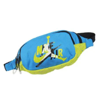 【現貨下殺】Nike Jordan 腰包 側背包 藍綠 JD2023003GS-002