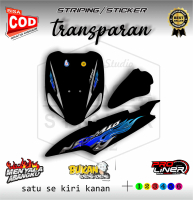 striping variasi mio sporty.mio amore.mio lama simple style lis nya sticker transparan