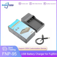 BC-65S BC-65N FNP95 NP-95 Battery USB Charger for Fujifilm Cameras X30 X100 X100S X100T X-S1 FinePix F30 F31 fd F31fd Real 3D W1