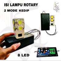 Lampu Tanpa Toples 2mode Kedip 8 Led hpl 12/24v untuk Mobil - Truk Kendaraan Car