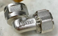 Knee Drat Dalam COPPER (L16-1/2F) WESTPEX I Female Elbow I Fitting Pipa PEX Air Panas 16mm I Fiting 