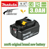 Makita Original Lithium ion Rechargeable Battery 18V 3000mAh 18v drill Replacement Batteries BL1860 BL1830 BL1850 BL1860B