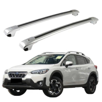 Cross bar frame guality aluminum universal luggage bar car Roof Rack For SUBARU XV 2018-2023