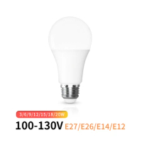 LED Lamp 100-130V E27 E26 E14 E12 LED Bulb 3W 6W 9W 12W 15W 18W 20W Lampara Lampada Led Light Bulb Bombillas Led Indoor Lighting