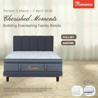 Romance - Kasur Santori FULL SET 180 x 200