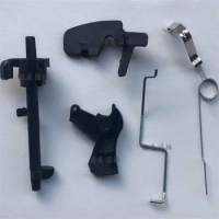 MS381 MS382 THROTTLE TRIGGER CHOKE ROD LEVER CONTACT SPRING SWITCH SHAFT INTERLOCK 6 PCS KIT FOR STIHL 038 MS380 382 CHAINSAW