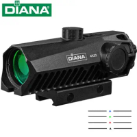 DIANA 4X32 hunting tactical red dot Optical sight airsoft gun Spotting scope for rifle hunting for .308 30-06 sniper rifle scope
