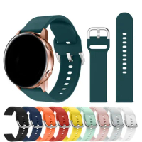 20mm/22mm Strap For Samsung Galaxy Watch Active 2 40mm 44mm 3 Gear Sport Wrist Bracelet Replacement Watchband 20mm 22 Watch Band