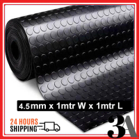 On Sale Round Stud Rubber Mat 4.5mm Thick Anti-skid Round Stud Rubber Floor Matting 1m x 1m