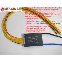 Mạch bảo vệ cell Lithium Li-ion BMS 13S - 48V - 40A, dùng cho pin Li-ion 3,7v như xe điện và các thi