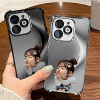 Suitable for[Infinix Smart 8,8 PRO,8 PLUS,H0T40I]Mobile phone case TPU Girl Anti-drop Anti-slip Anti