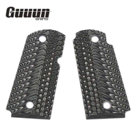 Guuun G10 Grips for Kimber Micro Carry 9 9mm Grips G10 Grips, OPS Tactical Texture