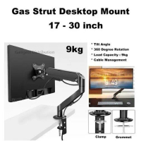 ON Sale SM-M5 9kg 17 - 30 inch Gas Strut TV Monitor Arm Bracket Desk Stand Mount Holder Desktop Cl