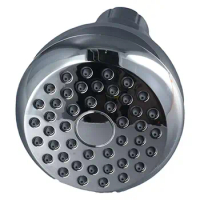 3 Inch Shower Head Angle-Adjustable High Pressure Luxury Booster for Bathroom