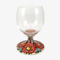 【SOLO 波蘭陶】Vena 波蘭陶 400ML 玻璃杯 嫣花紅系列