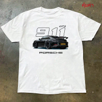 COD เสื้อยืดผู้ชายผ้าฝ้าย PORSCHE 911 GT3 ธีมรถเสื้อยืด: พร้อม PORSCHE 911 GT3 กีฬารถรูปแบบการจับคู่