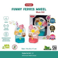 IQAngel Funny Ferris Wheel Music Box / Mainan Box Bayi / Mainan Musik Bayi