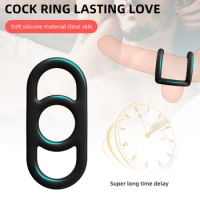 Cock Ring Penis Ring For Men Delayed Ejaculation Sex Toys For Couple Cockring Dick Enlarger Rings Men's Masturbator Adult Toys