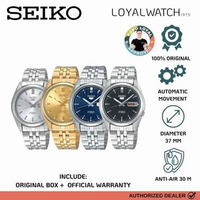 Jam Tangan Seiko 5 Pria SNK366K1 SNK355K1 SNK357K1 SNK361K1 Automatic Srainless Steel Original Garan