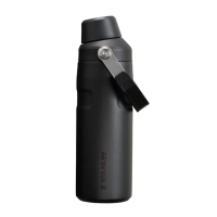 【Stanley】輕重力系列 IceFlow Aerolight 快充瓶 0.47L / 消光黑2.0(10-11286-191)