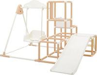 免運 日本 野中製作所 CATCH Me! 可折疊 兒童室內遊樂組 溜滑梯 盪鞦韆 攀爬架 單槓 玩具 家用 遊樂場