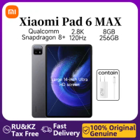 Xiaomi Tablet Xiaomi Pad 6 Max 14-inch Super Large Screen Qualcomm Snapdragon 8+ 2.8K 120Hz 8+256GB 10,000mAh Large Power Tablet