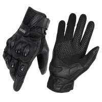 SUOMY Motorcycle Riding Gloves Breathable Leather Anti-fall Riding Racing Touch Screen Men Women Four Seasons Off-road Gloves