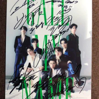 hand signed GOT7 GOT 7 autographed group photo Call My Name 5*7 1019O1