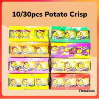 【Makanan Ringan】 30pcs Win2 Potato Crisp Biskut [Vegetable/BBQ/Tomato/Curry/Sour Cream/Himalayan Sal