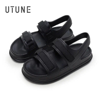 รองเท้าแตะผู้หญิง UTUNE ปรับได้ ใส่สบาย รองเท้าฤดูร้อน รองเท้าแตะชายหาด พื้นหนา รองเท้าแตะกันลื่น รอ