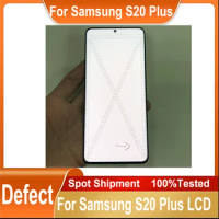LCD Screen LCD For Samsung S20 Plus S20+ G985 LCD Display Touch Screen Digitizer Dot Line Burn For Samsung S20Plus