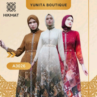 Abaya Hikmat Fashion A3026 Original