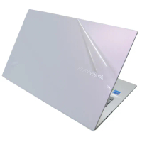 【Ezstick】ASUS VivoBook 15 X513 X513EP 機身保護貼(含上蓋貼、鍵盤週圍貼、底部貼)