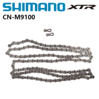 Shimano XTR CN-M9100 12s Chain 126L/138L For MTB Mountain Bike HYPERGLIDE+ - SIL-TEC With Quick Link Original Shimano Bike Parts