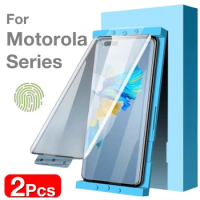 2pcs For Motorola Moto edge X40 X30 40 30 S30 Ultra Pro fusion Screen Protector Protective with Install Kit Not Tempered Glass