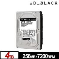 WD 黑標 4TB 3.5吋 SATA電競硬碟 WD4005FZBX