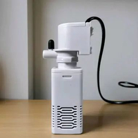Filter Aquarium 3in1 Mini Hanging Oxygen Aerator 400 L/jam 4W