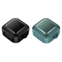 2Set Cover For Samsung Galaxy Buds Live Case Anti-Fall Cover For Samsung Buds Pro Earphone Wireless Case,Black &amp; Green