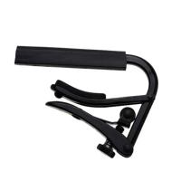 【SHUBB】Shubb C2k - Capo Noir 黃銅鍍鉻滾輪式 古典專用 Capo夾 移調夾(原廠公司貨 商品品質有保證)