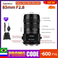 AstrHori 85mm F2.8 Tilt Shift Macro Lens Full Frame Portrait for SONY E Canon RF Nikon Z R Panasonic Leica L Mount Cameras