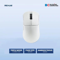 Mouse Gaming Wireless Rexus Arka V RX-118 White