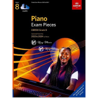 【凱翊︱ABRSM】英國皇家 2023 &amp; 2024 鋼琴考試指定曲 第8級 附線上音訊檔Piano Exam Pieces 2023 &amp; 2024, ABRSM Grade 8with audio