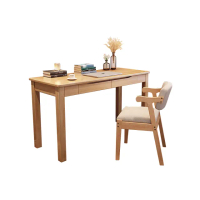【HappyLife】新中式實木書桌 140公分 Y11542(電腦桌 工作桌 餐桌 桌子 木桌 實木桌 辦公桌 書桌)