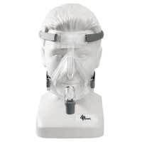 RESmart FM2 Full Face Mask For Snoring Apply To Medical CPAP BiPAP Ventilator Size S/M/L with Headgear Upgraded Silicone Pads