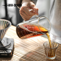 【MHW-3BOMBER】分享量杯-500ml-有把手(雙面刻度 玻璃分享壺 玻璃咖啡壺 耐溫差)