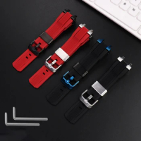 Bracelet For Casio watches MTG-B1000 series modified resin rubber silicone original watch strap accessories for men's wristbands