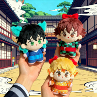 ของเล่นตุ๊กตา Demon Slayer: Kimetsu no Yaiba, Bryce Papenbrook, Kamado Tanjirou และ Agatsuma Zenitsu