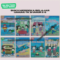 Paket Majalah Paud Umum Kurikulum Merdeka TK B Umur 5-6 Tahun (Isi 8 buku)