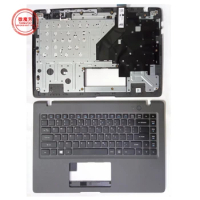 US Laptop keyboard For ACER Aspire One Cloudbook 14 A01-431 With Palmrest shell Cover
